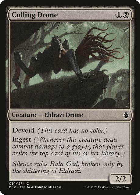 Culling Drone (91) — Battle for Zendikar