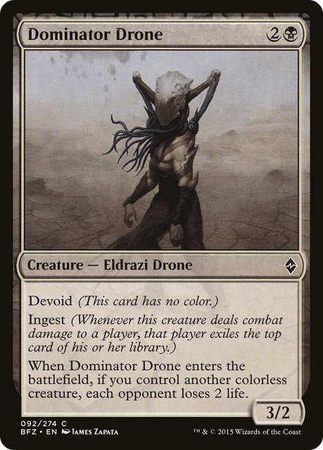 Dominator Drone (92) — Battle for Zendikar