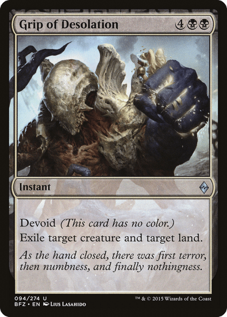 Grip of Desolation (94) — Battle for Zendikar