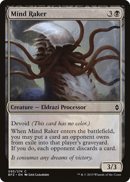 Mind Raker (95) — Battle for Zendikar