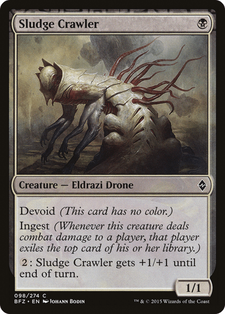 Sludge Crawler (98) — Battle for Zendikar