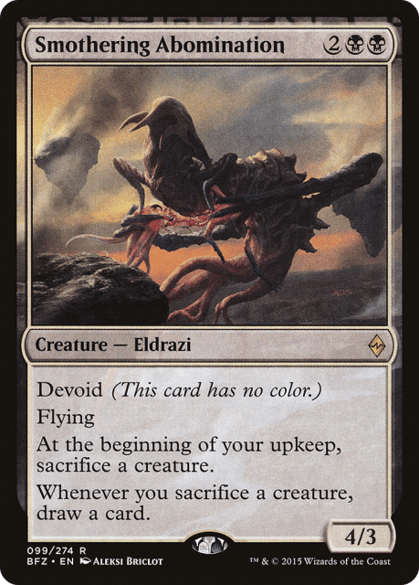 Smothering Abomination (99) — Battle for Zendikar