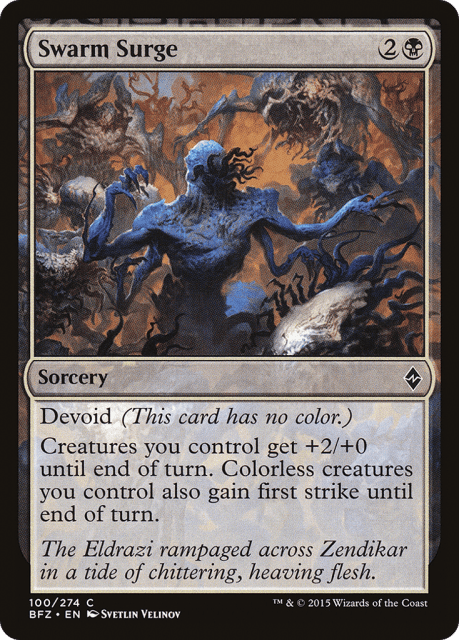 Swarm Surge (100) — Battle for Zendikar