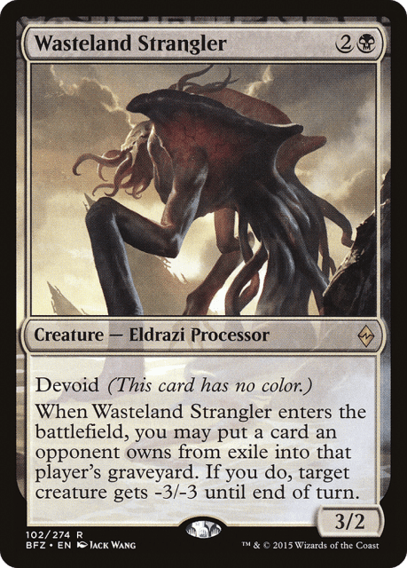 Wasteland Strangler (102) — Battle for Zendikar