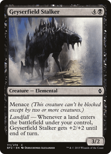 Geyserfield Stalker (111) — Battle for Zendikar