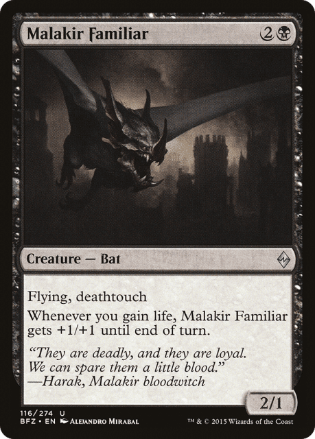 Malakir Familiar (116) — Battle for Zendikar
