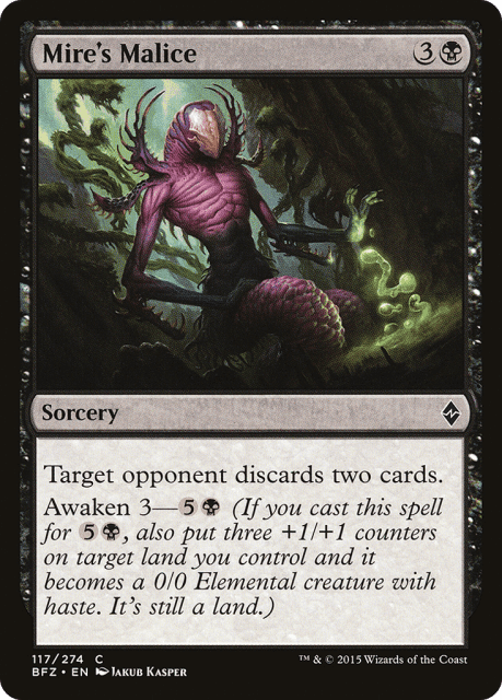 Mire's Malice (117) — Battle for Zendikar