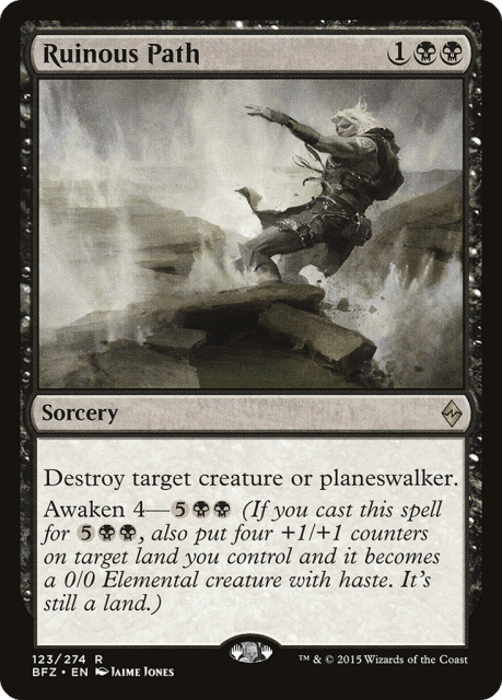 Ruinous Path (123) — Battle for Zendikar