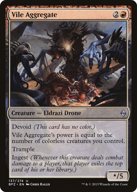Vile Aggregate (137) — Battle for Zendikar