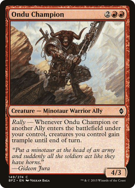 Ondu Champion (149) — Battle for Zendikar