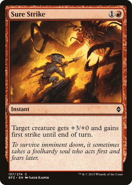 Sure Strike (157) — Battle for Zendikar