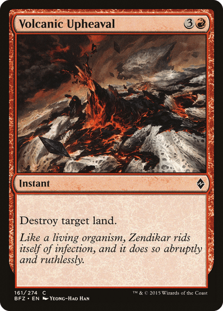Volcanic Upheaval (161) — Battle for Zendikar