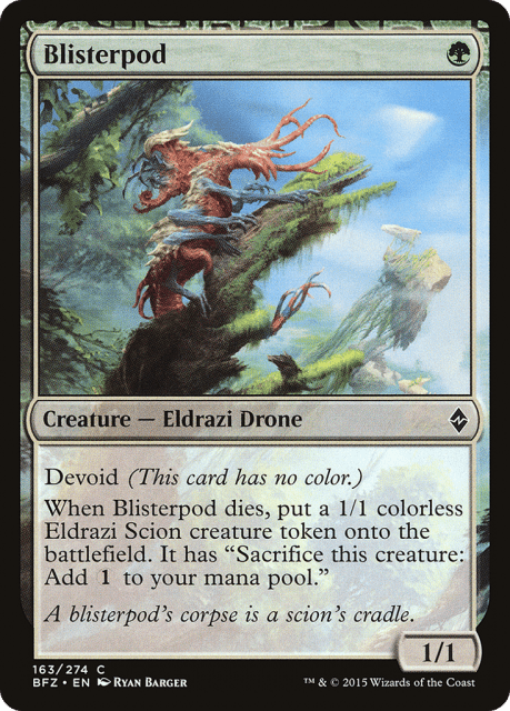 Blisterpod (163) — Battle for Zendikar