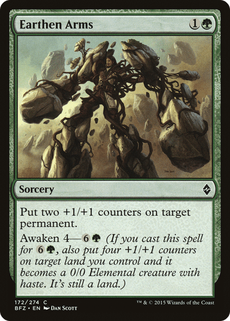 Earthen Arms (172) — Battle for Zendikar