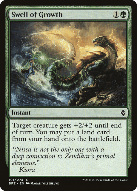 Swell of Growth (191) — Battle for Zendikar