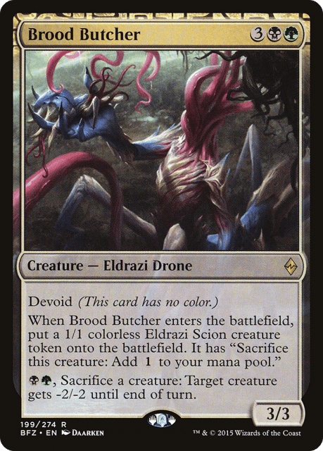 Brood Butcher (199) — Battle for Zendikar