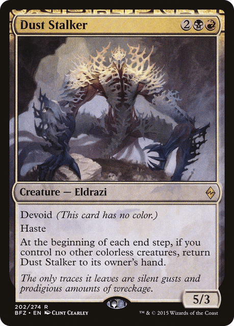Dust Stalker (202) — Battle for Zendikar