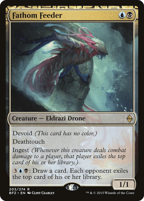 Fathom Feeder (203) — Battle for Zendikar