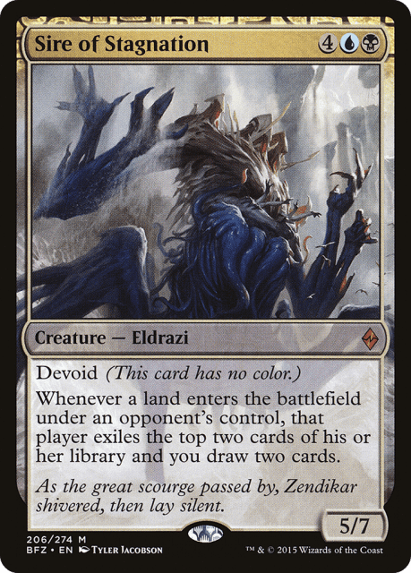 Sire of Stagnation (206) — Battle for Zendikar
