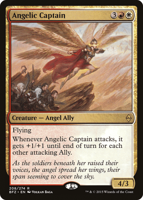 Angelic Captain (208) — Battle for Zendikar