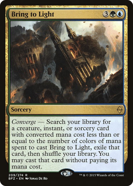 Bring to Light (209) — Battle for Zendikar