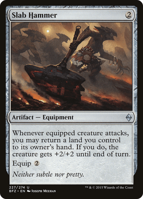 Slab Hammer (227) — Battle for Zendikar