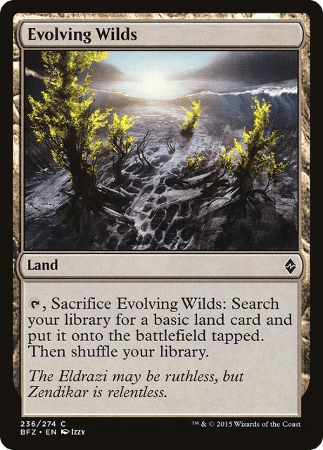 Evolving Wilds (236) — Battle for Zendikar