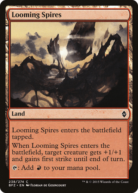 Looming Spires (238) — Battle for Zendikar