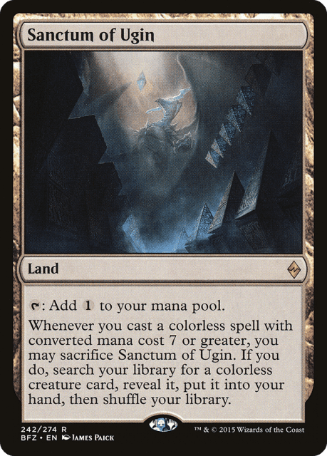 Sanctum of Ugin (242) — Battle for Zendikar