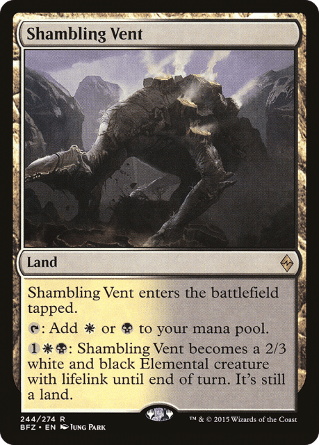 Shambling Vent (244) — Battle for Zendikar