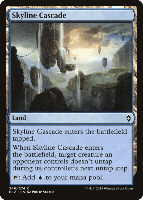 Skyline Cascade (246) — Battle for Zendikar