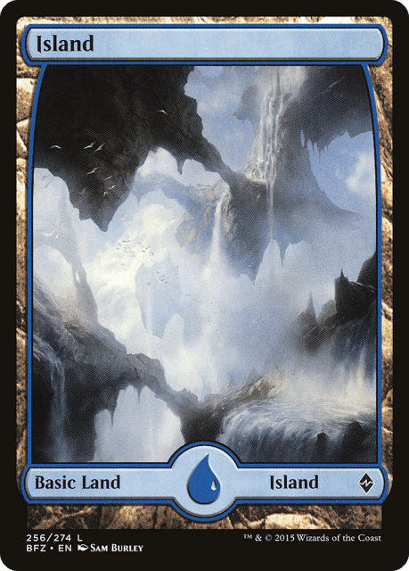 Island (256) — Battle for Zendikar
