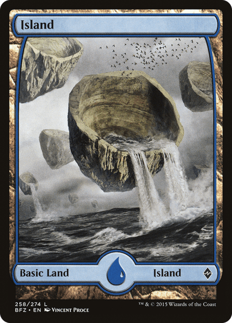 Island (258) — Battle for Zendikar