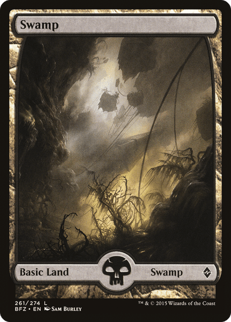 Swamp (261) — Battle for Zendikar