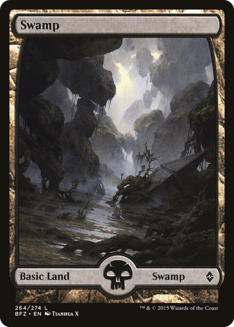 Swamp (264) — Battle for Zendikar