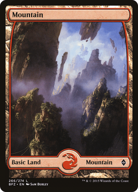 Mountain (266) — Battle for Zendikar