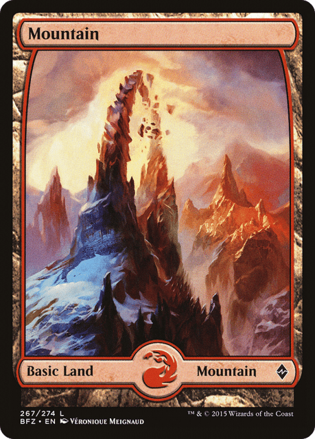Mountain (267) — Battle for Zendikar