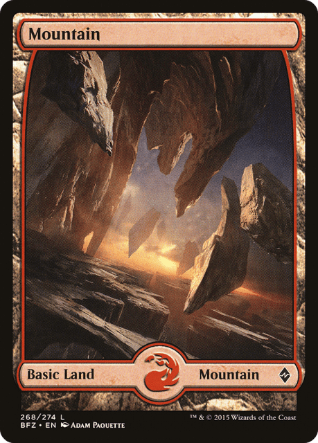 Mountain (268) — Battle for Zendikar