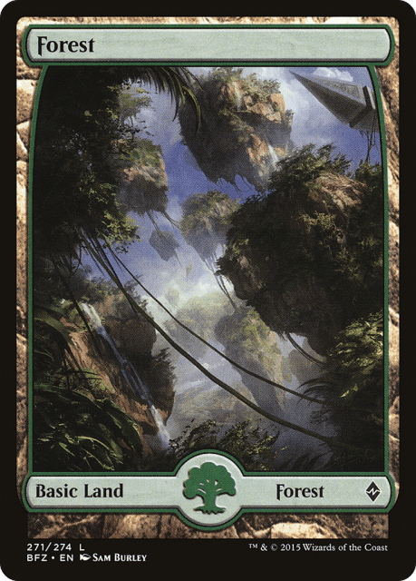 Forest (271) — Battle for Zendikar