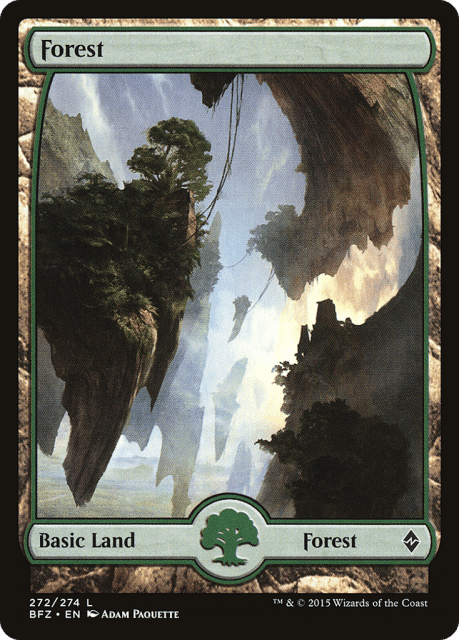 Forest (272) — Battle for Zendikar