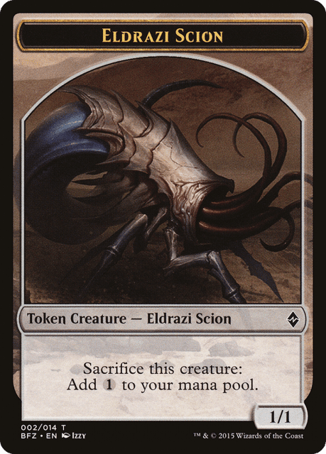 Eldrazi Scion (2) — Battle for Zendikar