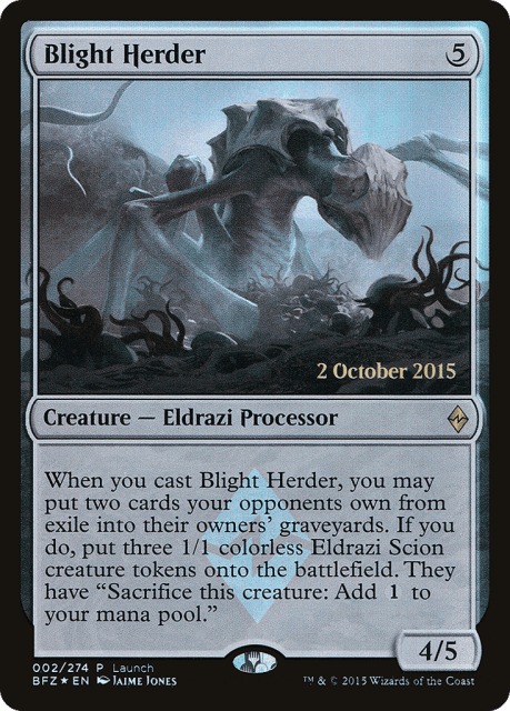Blight Herder (2) — Battle for Zendikar Promos