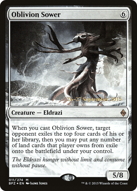 Oblivion Sower (11) — Battle for Zendikar Promos