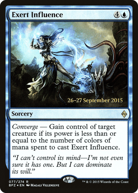 Exert Influence (77) — Battle for Zendikar Promos