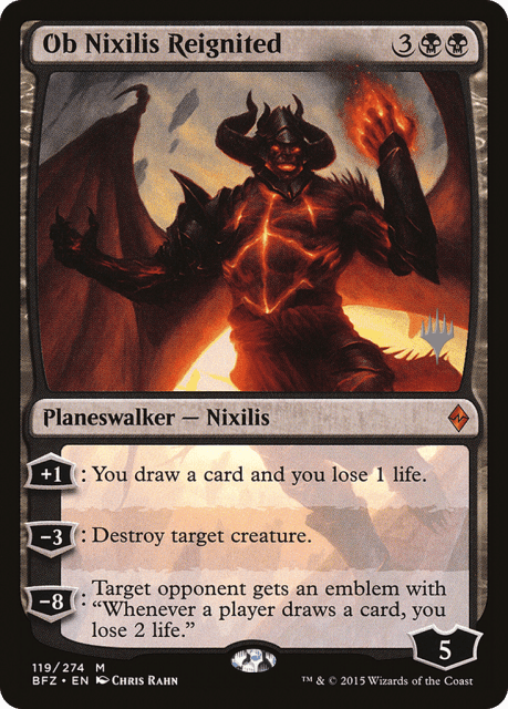 Ob Nixilis Reignited (119) — Battle for Zendikar Promos