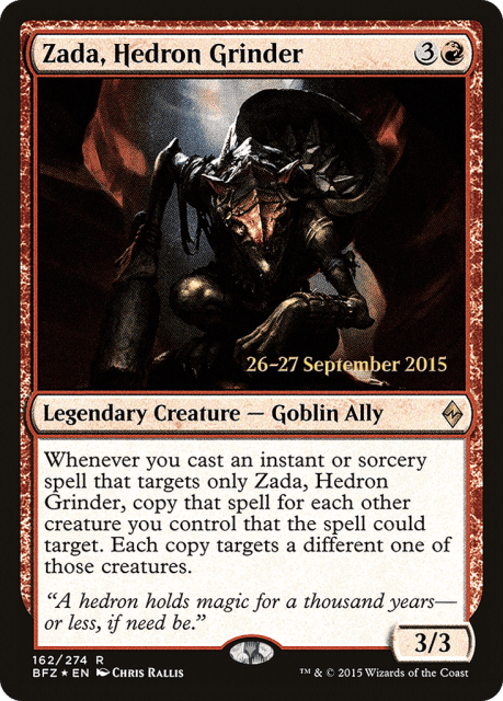 Zada, Hedron Grinder (162) — Battle for Zendikar Promos