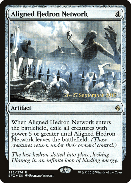 Aligned Hedron Network (222) — Battle for Zendikar Promos