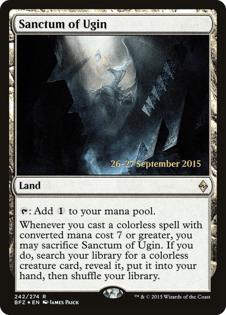 Sanctum of Ugin (242) — Battle for Zendikar Promos