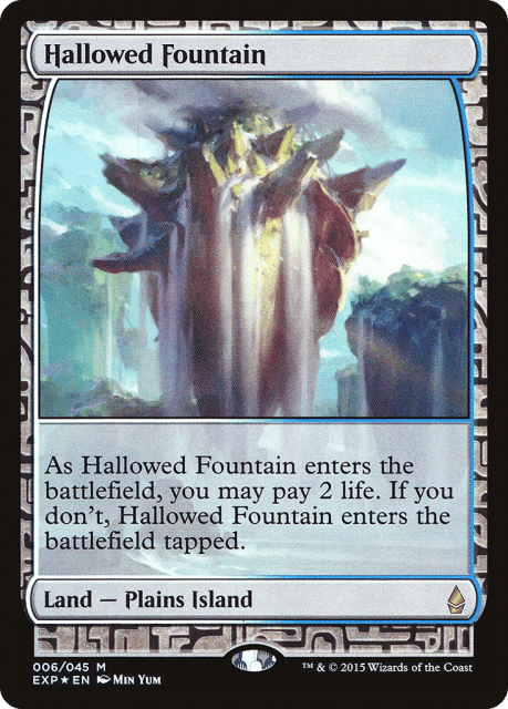 Hallowed Fountain (6) — Zendikar Expeditions