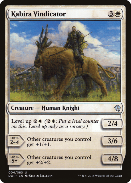 Kabira Vindicator (4) — Duel Decks: Zendikar vs. Eldrazi